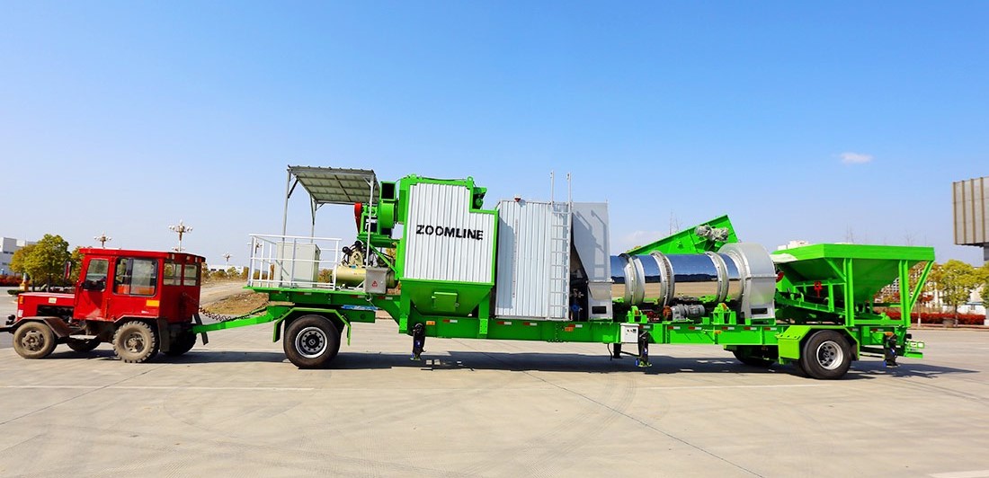超級移動筒拌式瀝青攪拌站