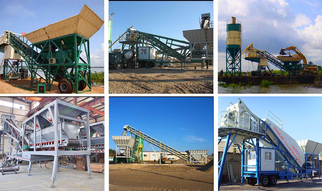 移動式混凝土攪拌站